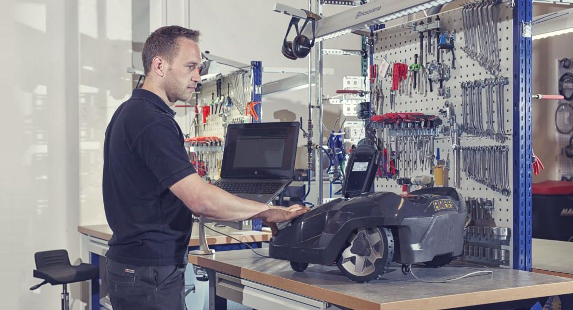automower-experte Mähroboter Winterwartung